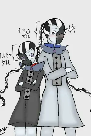 ปกนิยาย ♡ [Identity v Fanfic] Incest love Black & White ♡