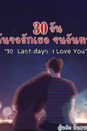 ปกนิยาย 30 วัน ฉันขอรักเธอจนวันตาย 30 Last days I Love You