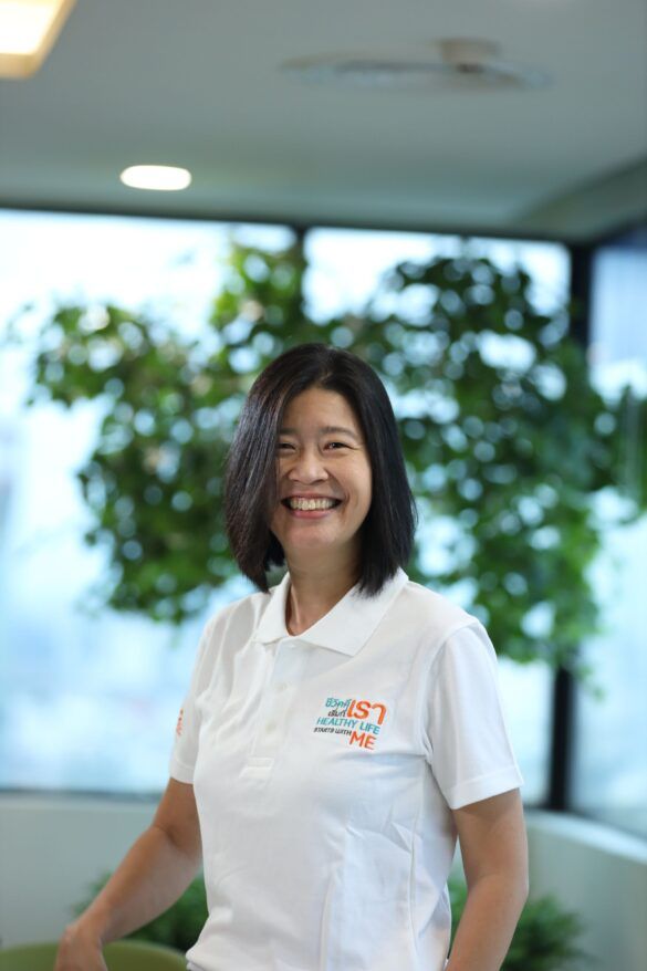 คุณสุพัฒนุช สอนดำริห์ ผู้อำนวยการฝ่ายสื่อสารการตลาดเพื่อสังคม สำนักงานกองทุนสนับสนุนการสร้างเสริมสุขภาพ (สสส.)