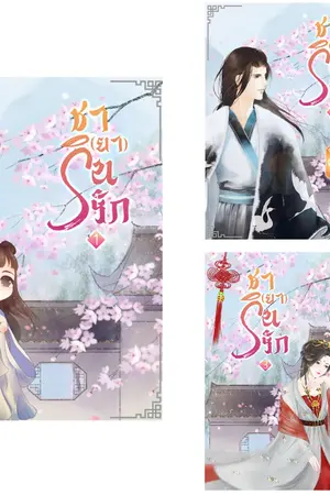 ปกนิยาย ชา(ยา)รินรัก (ขายแพ็คเกจ)