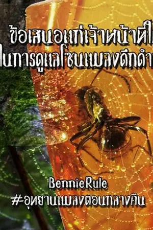 ปกนิยาย ข้อเสนอแก่เจ้าหน้าที่ใหม่ในการดูแลโซนแมลงดึกดําบรรพ์ (Creepypasta / Rule of horror)