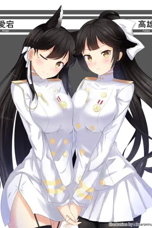 ปกนิยาย ::Fic:: Azur Lane - ความฝัน...กับท้องทะเล (Yuri)