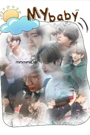 ปกนิยาย My baby ทำไมต้องรัก || MarkBam