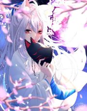 ปกนิยาย (Fic Honkai) White Fox [Yuri]