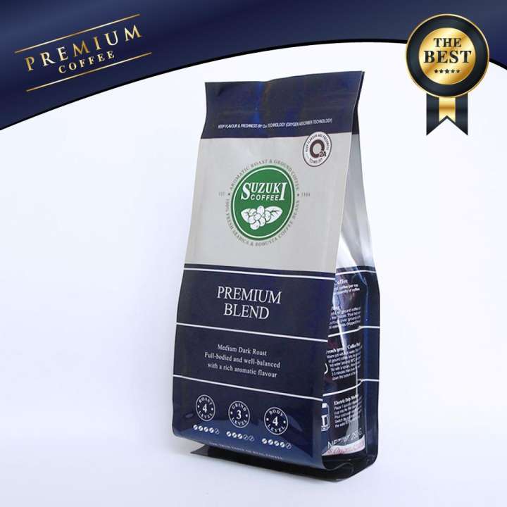 กาแฟคั่วบด SUZUKI COFFEE Premium Blend