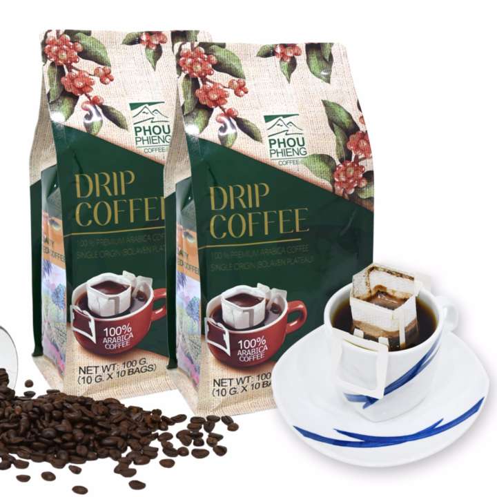 พูเพียง Drip Coffee Arabica PHOUPHIENG กาแฟดริป อาราบิก้า