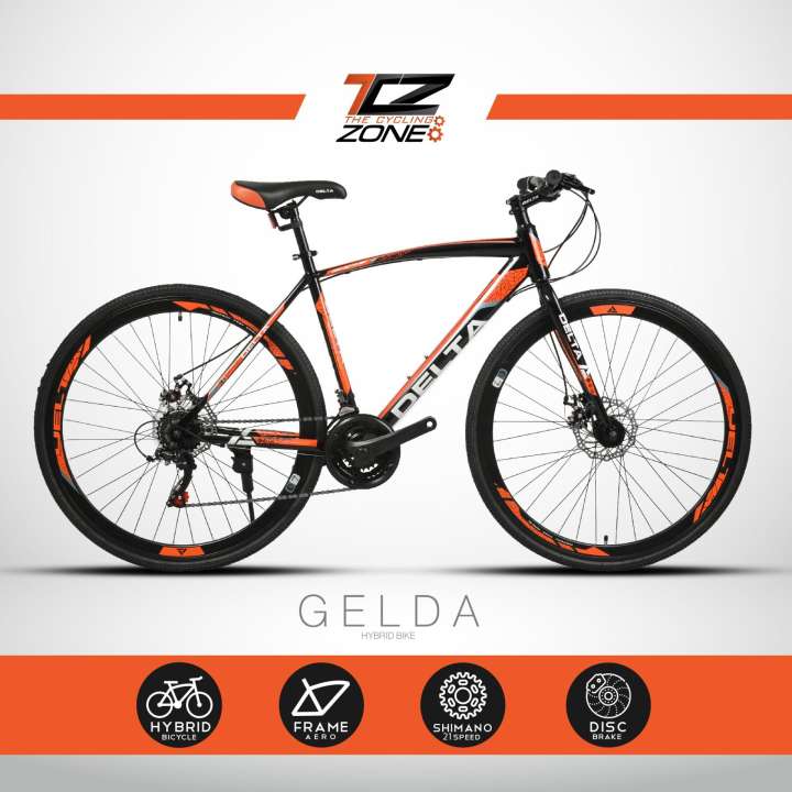 จักรยานไฮบริด DELTA รุ่น GELDA