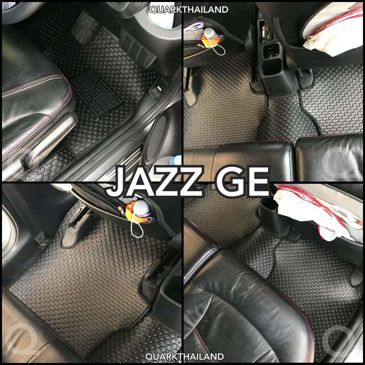 พรมรถ ลายกระดุม JAZZ GE 2008-2012 