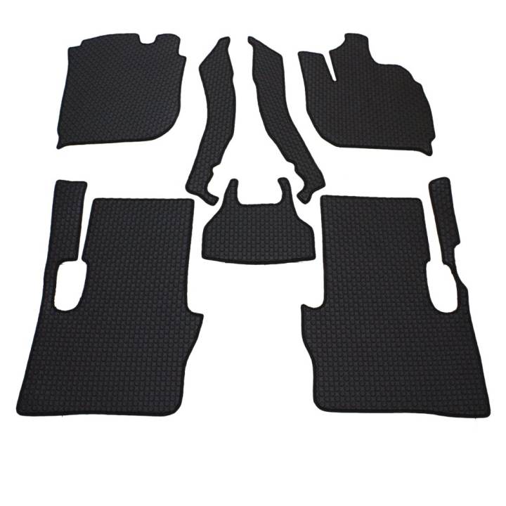 พรมปูพื้นรถยนต์ Honda City 2014-18 ลายกระดุม