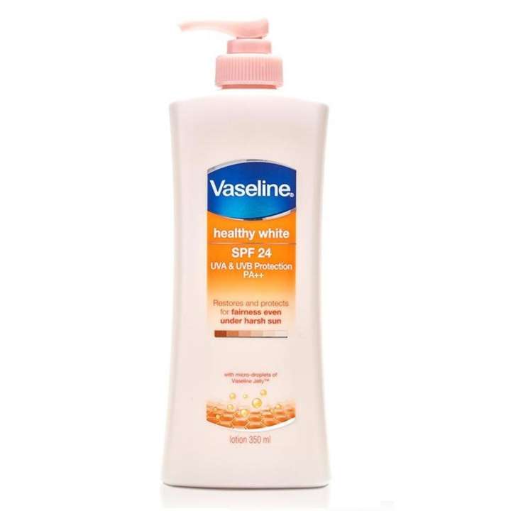 วาสลีน เฮลท์ตี้ ไวท์ Vaseline healthy white SPF24 pa+++ โลชั่นผิวขาว