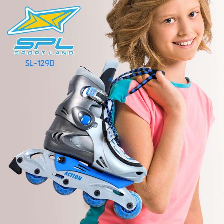 รองเท้าสเก็ต โรลเลอร์เบลด SPORTLAND อินไลน์ สเก็ต In-line Skate รุ่น SL-129D