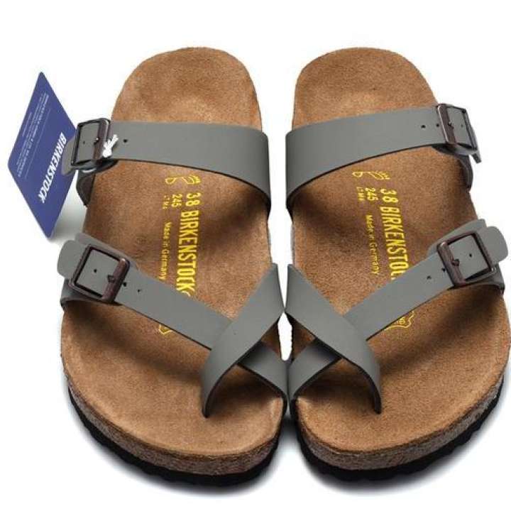 รองเท้าแตะ Birkenstock®รองเท้าแตะผู้ชายและผู้หญิงขนาด 34-45 303C-C660 Tradition Seit 1774 สต็อก