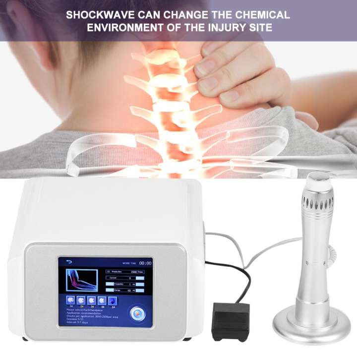 เครื่อง Shockwave Therapy Hanmugy ED บรรเทาอาการปวดนวดบำบัดแม่เหล็กไฟฟ้า Extracorporeal