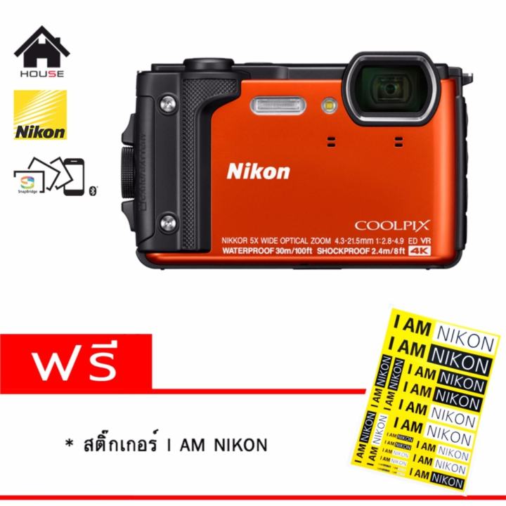 NIKON COOLPIX W300 กล้องกันน้ำ และถ่ายใต้น้ำ 30 เมตร 