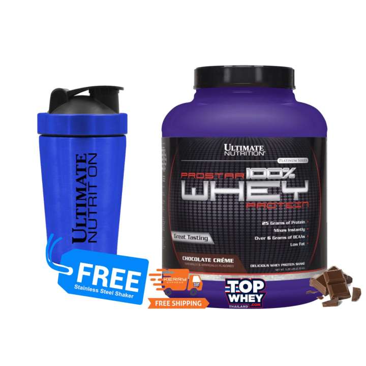 Ultimate Nutrition ProStar Whey Protein 5.28lbs - Chocolate