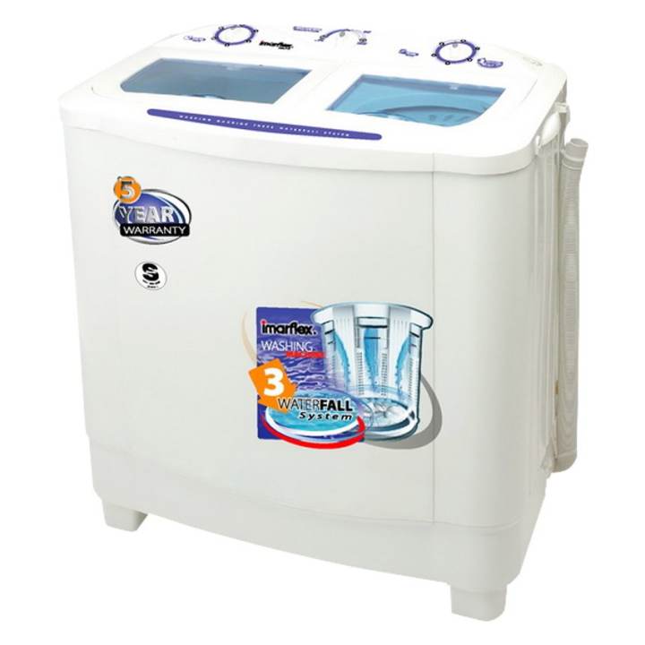 Imarflex เครื่องซักผ้า 2 ถัง รุ่น WM772 ขนาดความจุ 7.2 kg.