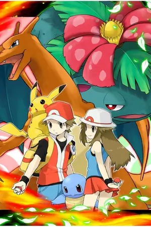 ปกนิยาย Pokemon​ Fire​ Red​ &​ Leaf​ Green​ การเดินทางของสุดยอดเทรนเนอร์​ [Re​write]​