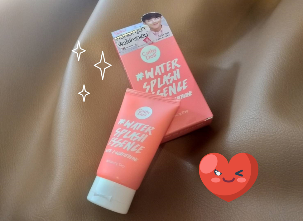 รีวิว ครีม Cathy Doll Water splash essence ฉายาครีมน้ำแตก อยากรู้ลองมาดูกัน 