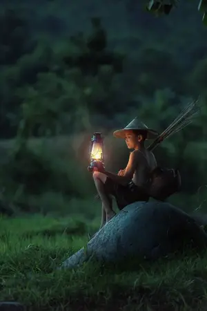 ปกนิยาย Lev : เลฟ ครึ่งคนครึ่งภูติ