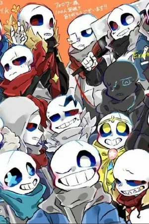 ปกนิยาย Undertale All Au x oc เป็นแซนส์หน้าเคะ [BL,Yaoi] [รี]