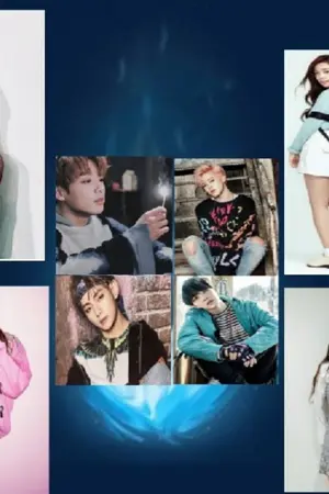 ปกนิยาย คู่ครองของเขาเป็นมนุษย์(blackpink&bts​)​