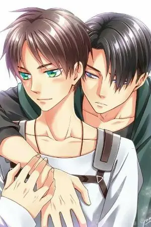 ปกนิยาย Levi×Eren คุณครูสุดโหดกับนักเรียนแสนซื่อ(Ereri)