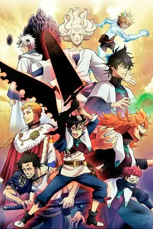 ปกนิยาย (black clover) หัวหน้าหน่วยอัศวินเวทย์อีกหนึ่ง