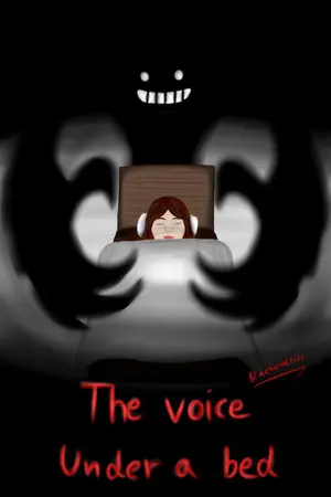 ปกนิยาย The voice under a bed เสียงกระซิบจากใต้เตียง