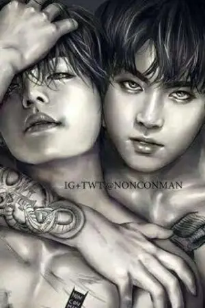 ปกนิยาย fic kookv ft.bts  คนเถื่อน2019
