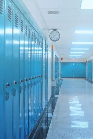 ปกนิยาย School  ปริศนาโรงเรียนดีเด่น