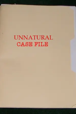 ปกนิยาย Unnatural Case File แฟ้มบรรยายเรื่องเหนือมนุษย์