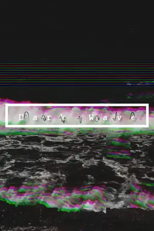 ปกนิยาย Dark Wave คลื่นขอรัก