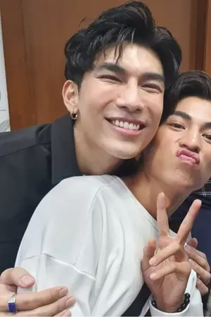 ปกนิยาย Mewgulf fic พี่รักน้องนะครับ