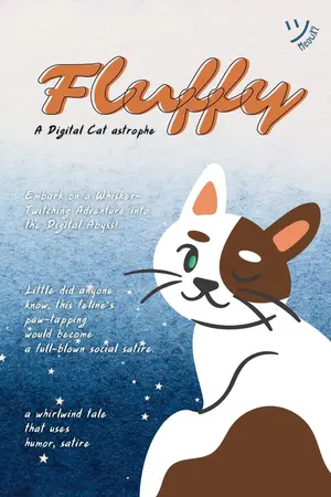 ปกนิยาย Fluffy Unleashed: A Digital Cat astrophe