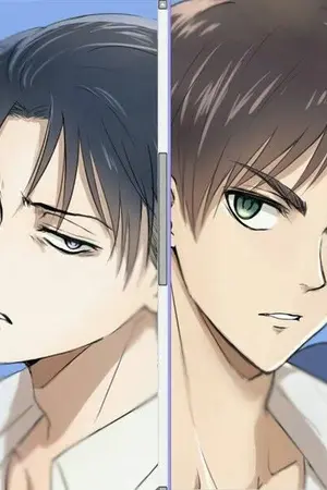 ปกนิยาย fic:attack on titan-รักระยะห่าง 10 เซติเมตร