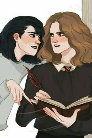 ปกนิยาย [Fic Harry Poter] because you (pansy&hermione)