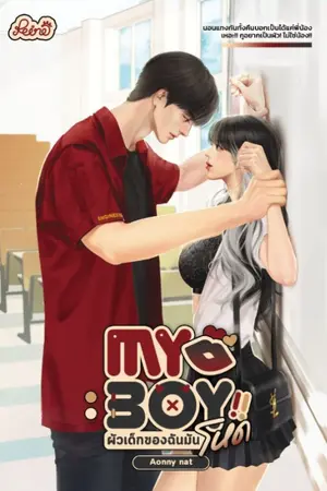 ปกนิยาย ผัวเด็กของฉันมันโหด