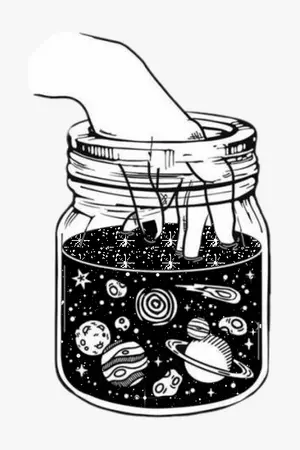 ปกนิยาย Galaxy in a Jar