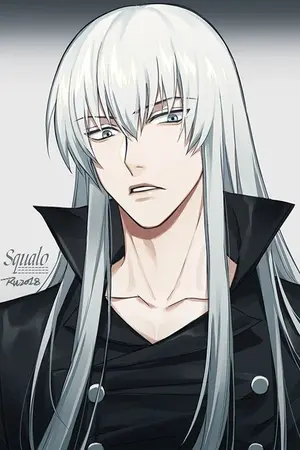 ปกนิยาย FIC Reborn/KHR | ดวงใจนายฉลามคลั่ง Squalo x OC
