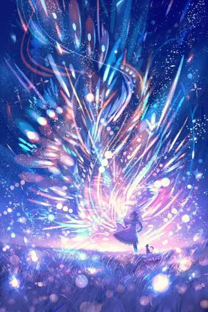 ปกนิยาย ‹|New me in the magic world.|›ฉันคนใหม่ในโลกเวทมนตร์