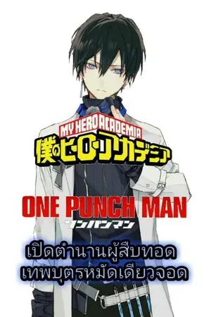 ปกนิยาย FanFic : My Hero Academia & One Punch Man เปิดตำนานผู้สืบทอด เทพบุตรหมัดเดียวจอด