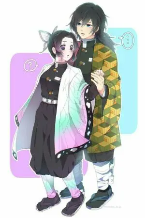 ปกนิยาย Kimetsu no yaiba - Giyu x Shinobu
