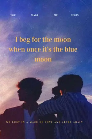 ปกนิยาย I beg for the moon  when once it's the blue moon [Kookv]