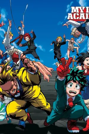 ปกนิยาย (fic my hero academy) เกิดใหม่ในโลกฮีโร่งั้นเหรอ