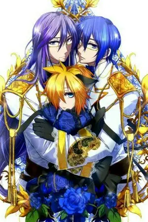 ปกนิยาย การป้อนเค้กของ3เรา [kaito×len×gakupo]