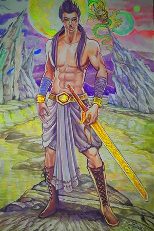 ปกนิยาย ราชันย์สิบโลก