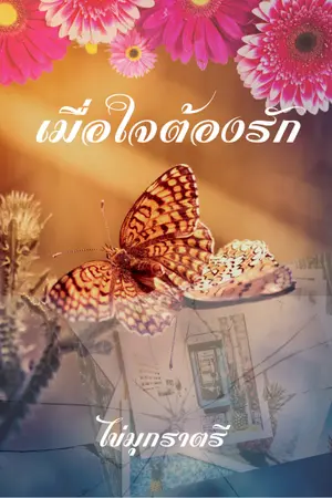 ปกนิยาย เมื่อใจต้องรัก E-BOOK