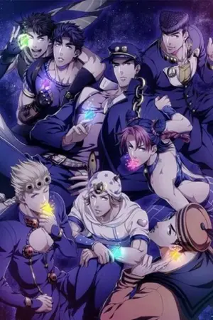 ปกนิยาย jojo bizarre adventure (AU x OC +YAOI)