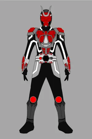 ปกนิยาย kamen rider Hoseki