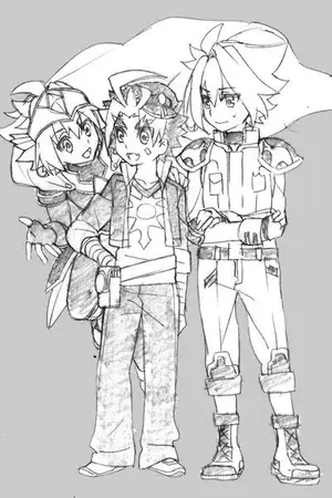 ปกนิยาย buddyfight tasuku x gao 2